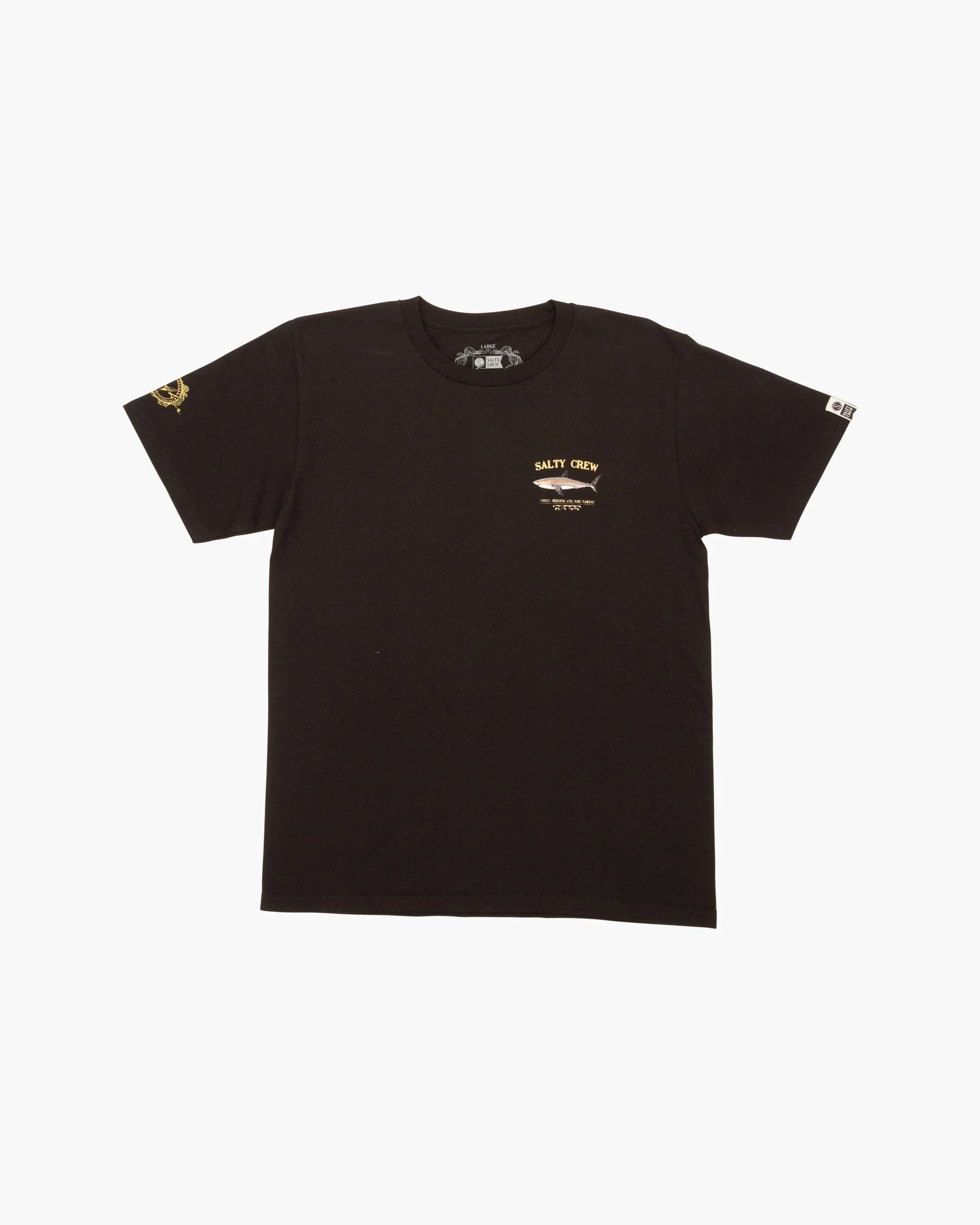 Bruce Boys S/S Tee - Black - Image 5