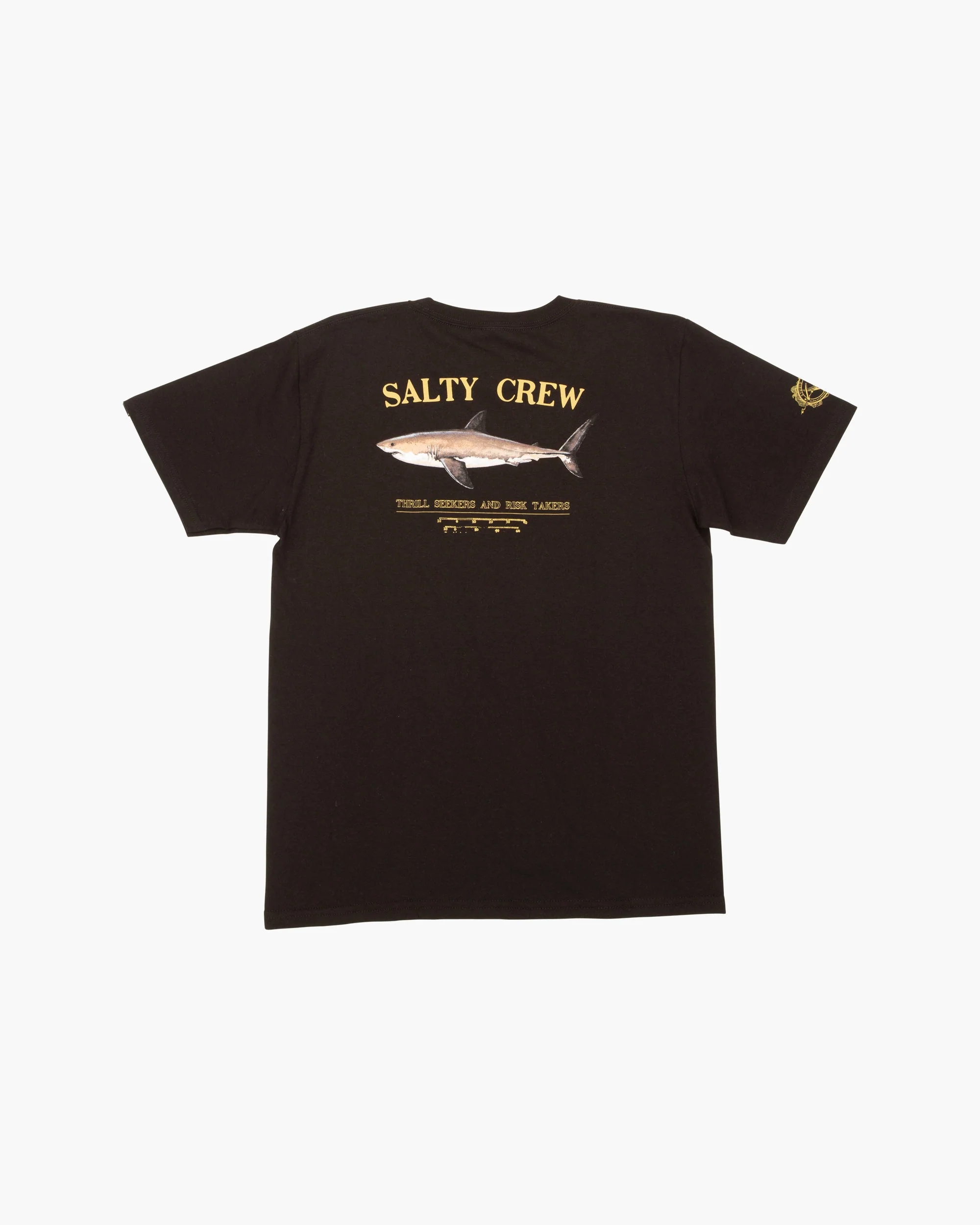 Bruce Boys S/S Tee - Black - Image 6