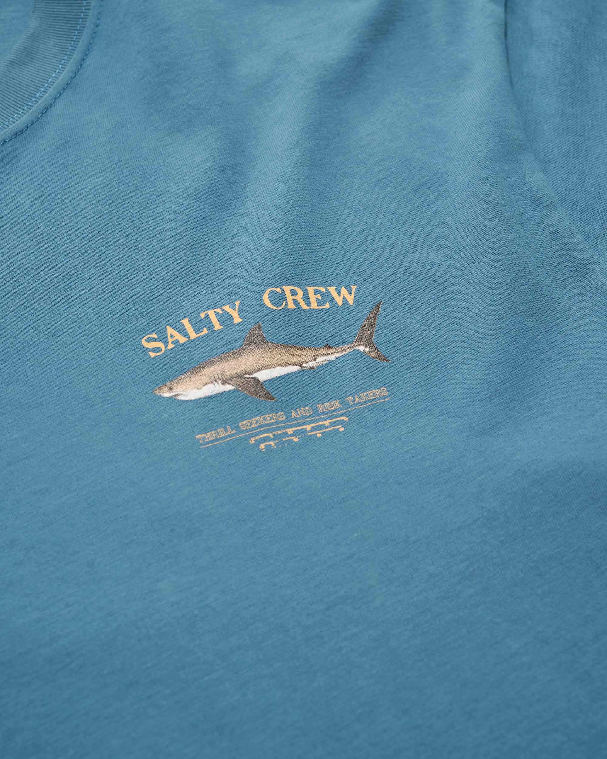 Bruce Premium SS Tee - Cast Blue - Image 3