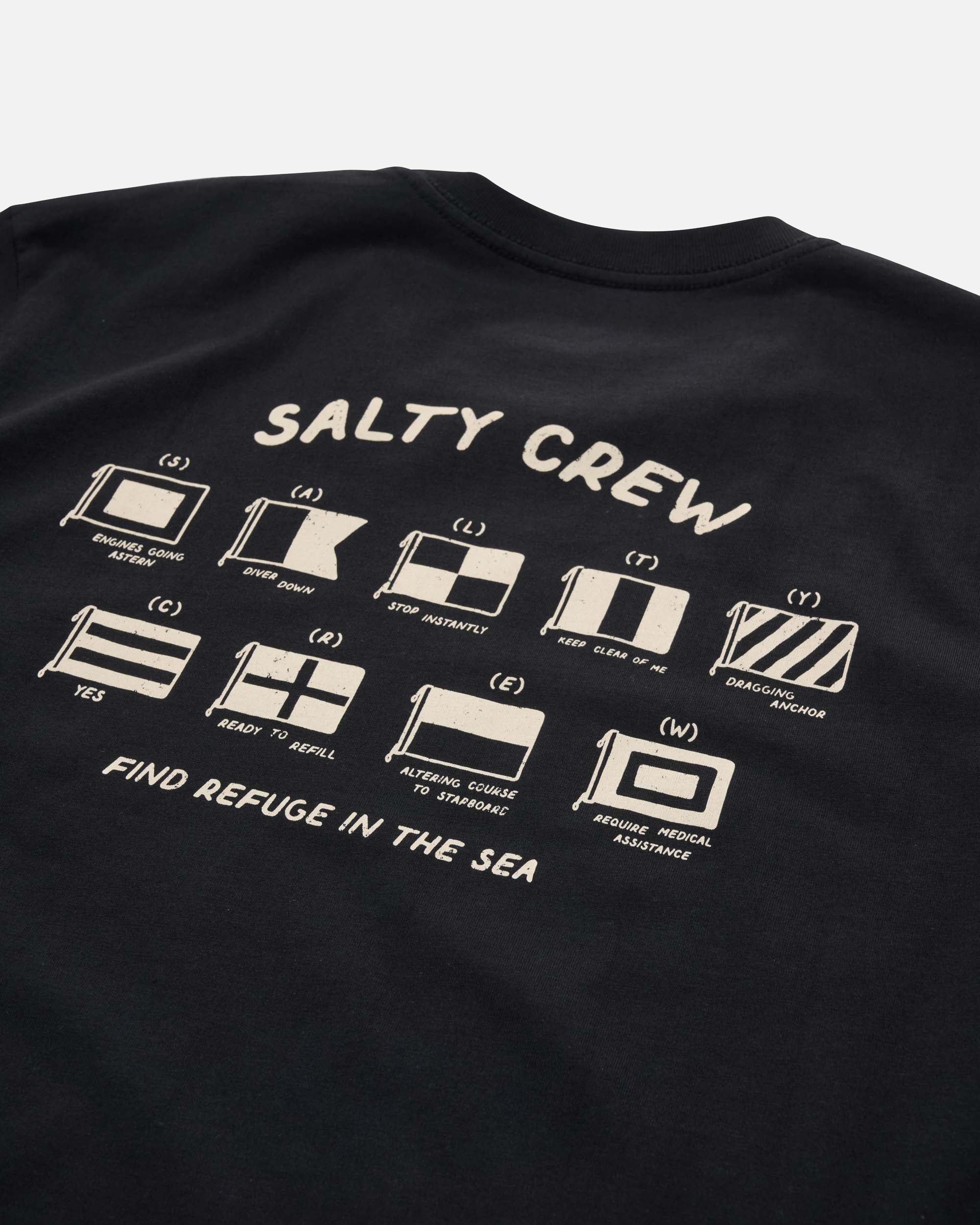 Call Sign Premium SS Tee - Black - Image 3