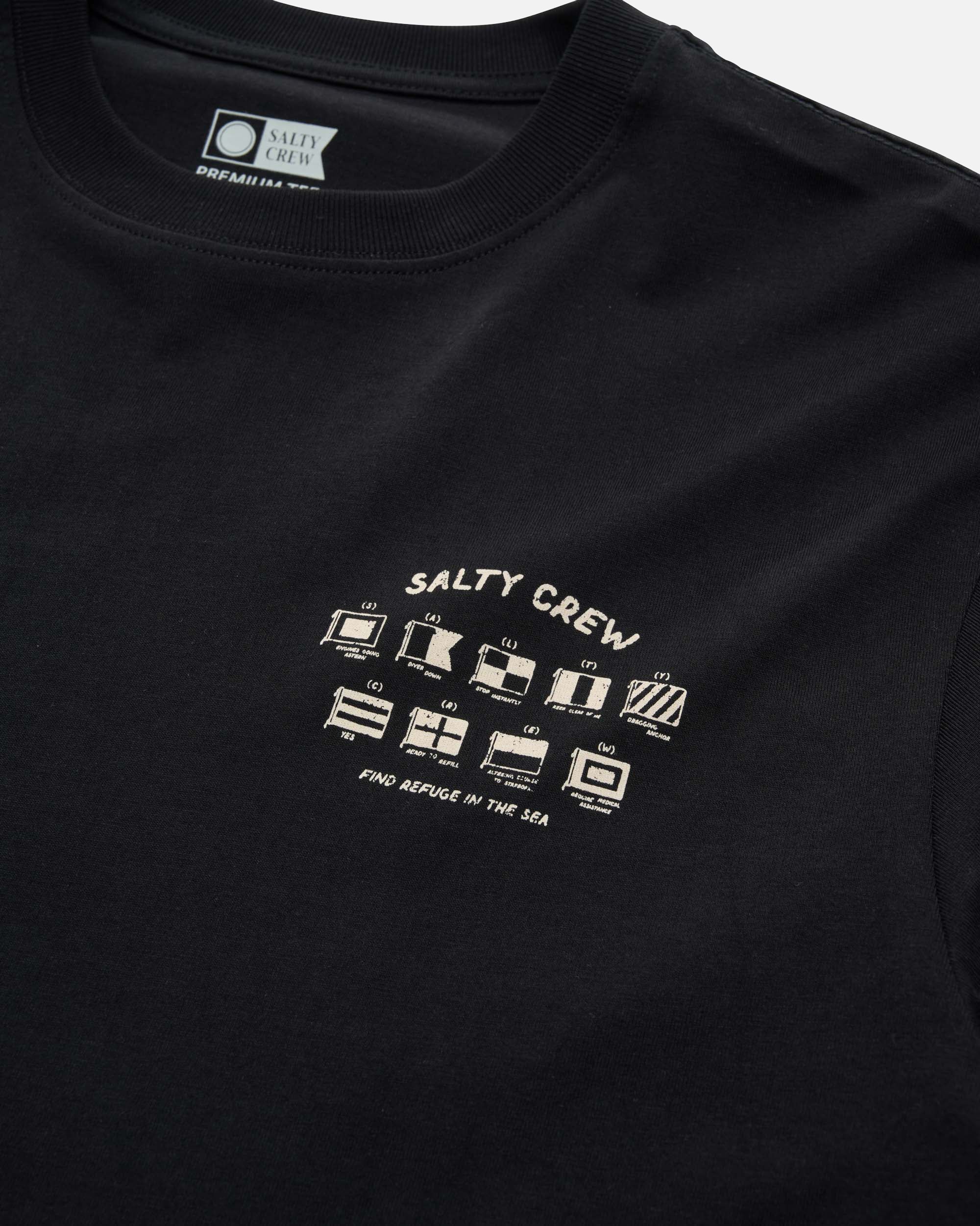 Call Sign Premium SS Tee - Black - Image 4