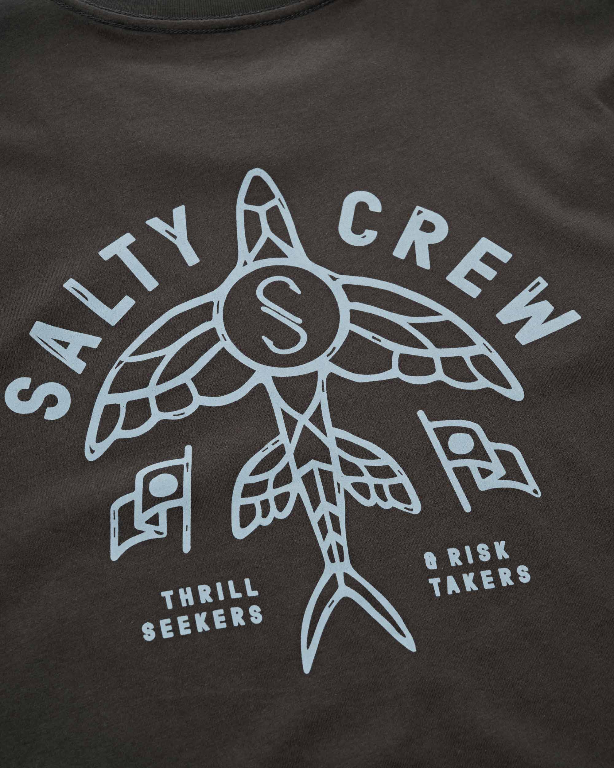 Flyer Premium SS Tee - Vintage Black - Image 4