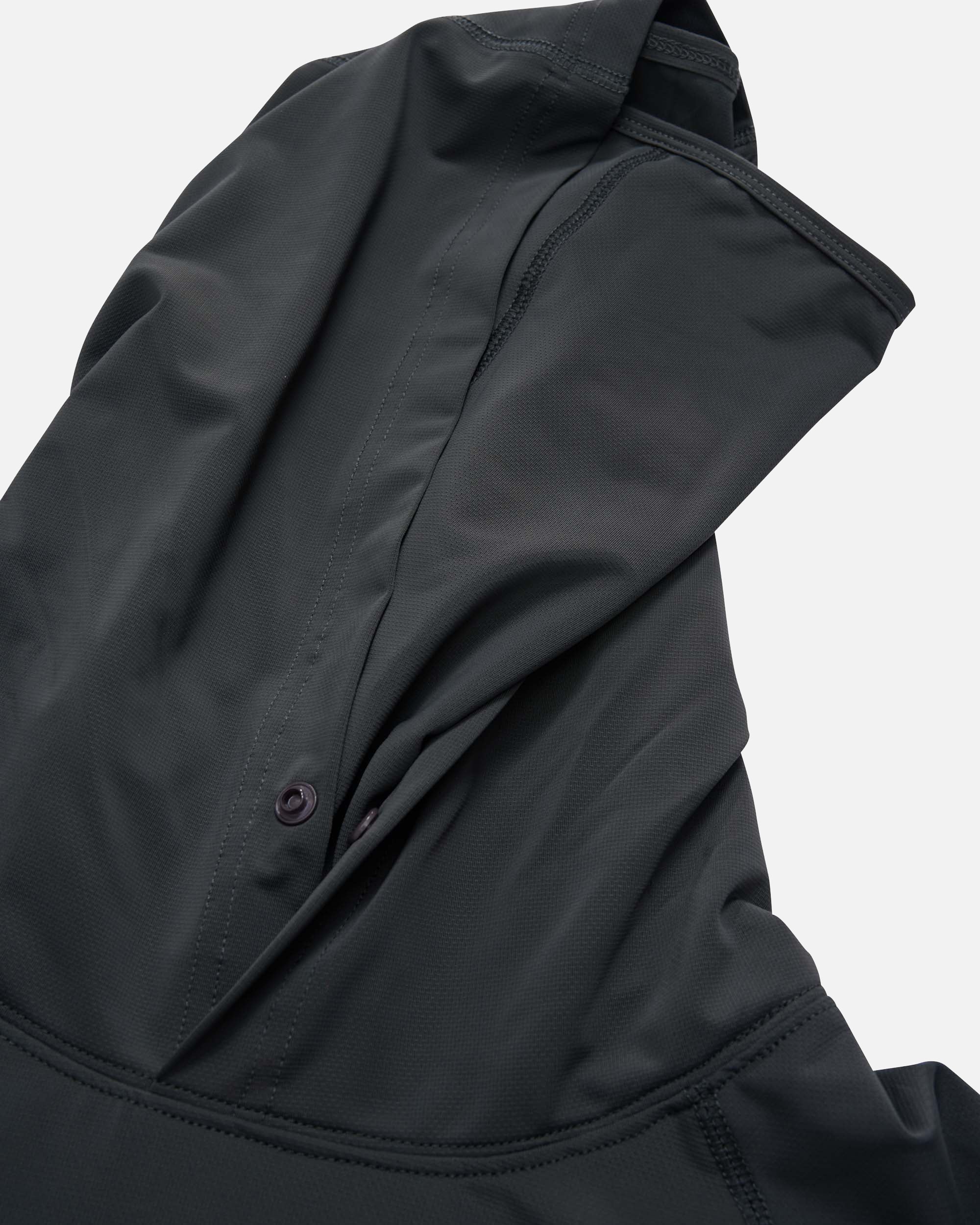 Ink Sling Hooded Sunshirt with Mask - Coal - Image 5