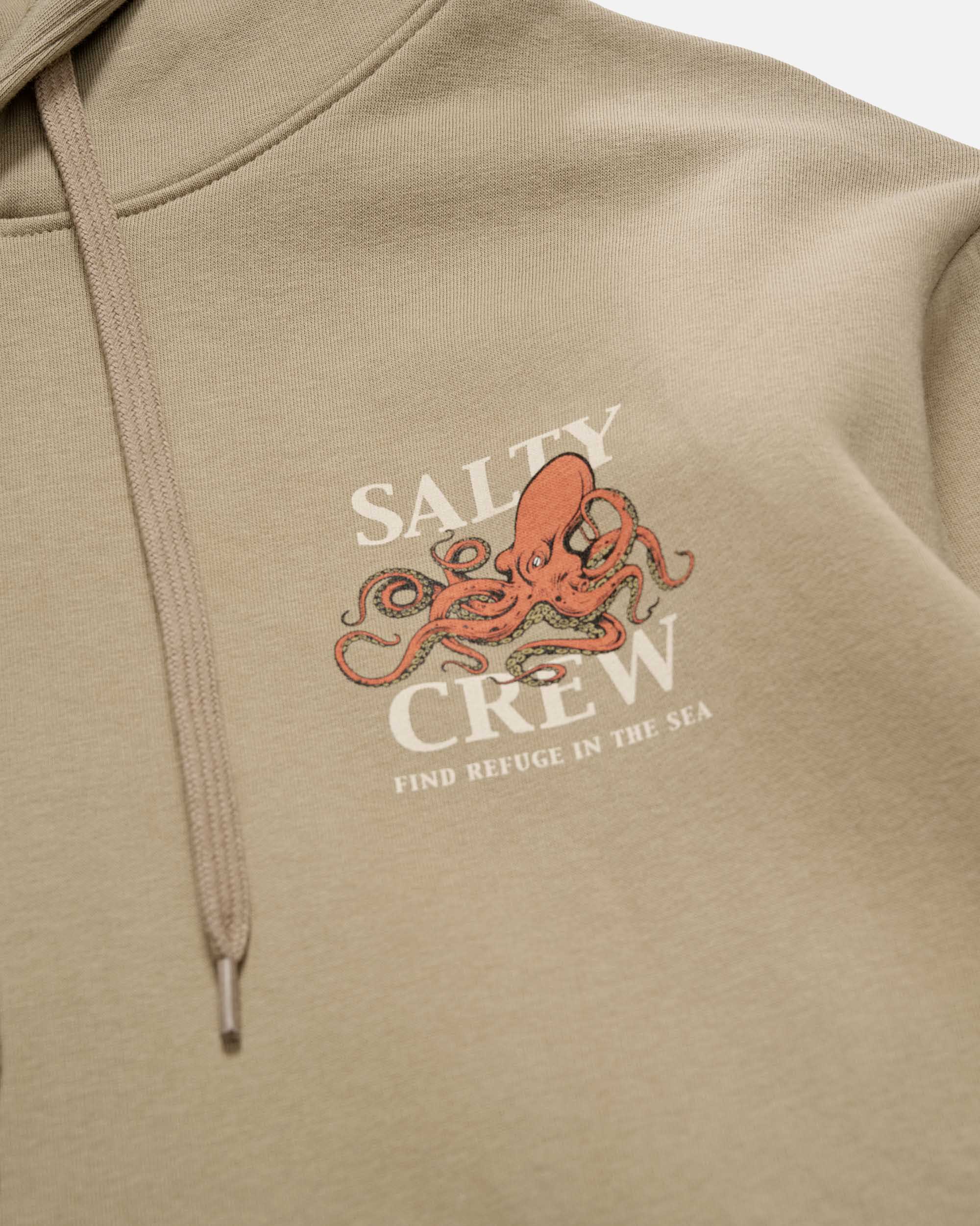 Ink Sling Midweight Fleece Hood - Twig - Image 3