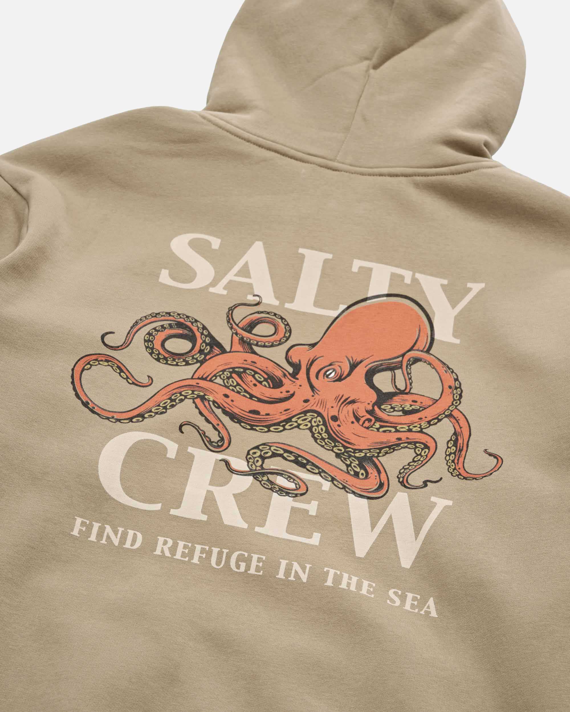 Ink Sling Midweight Fleece Hood - Twig - Image 4