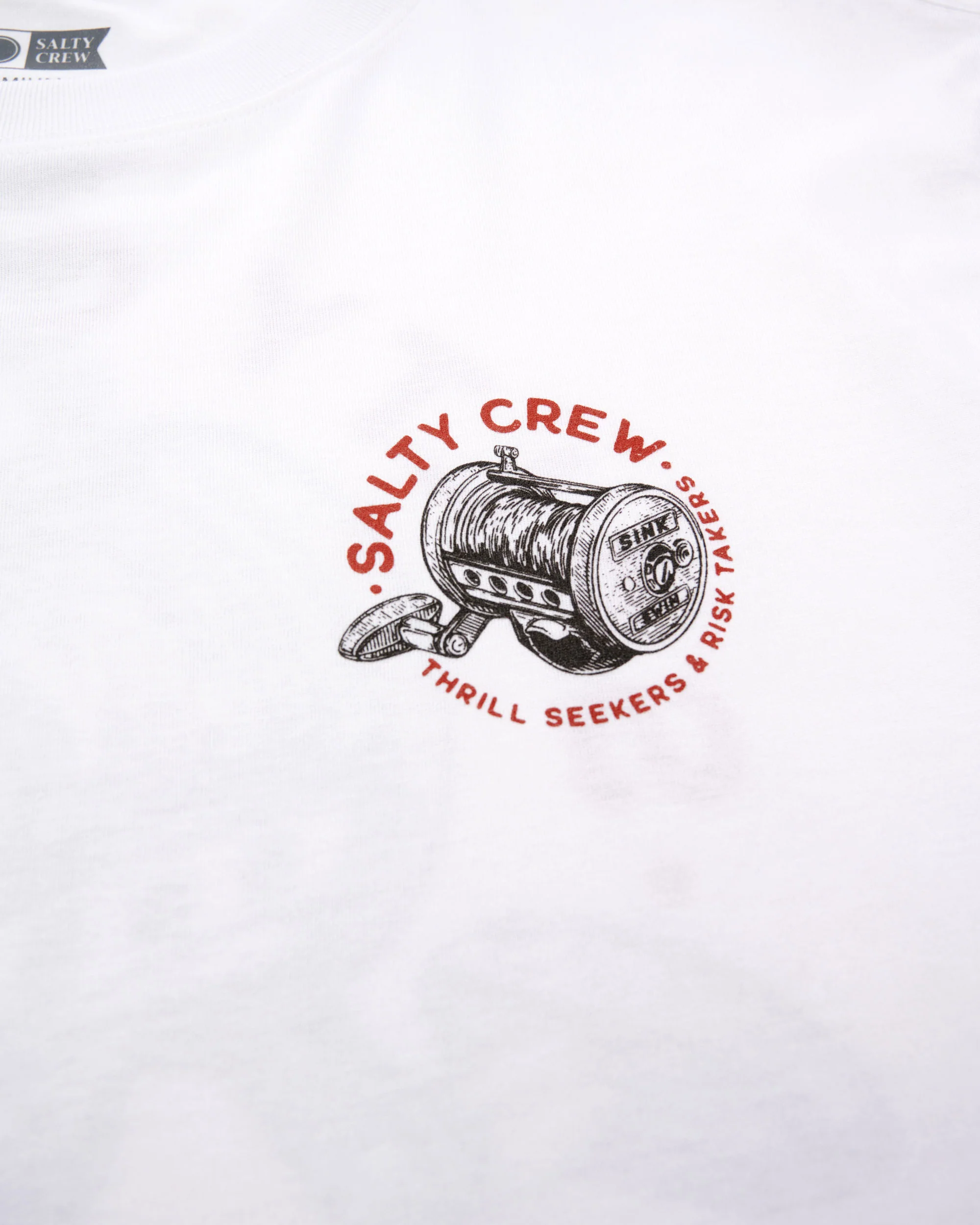 Reel Good Premium SS Tee - White - Image 3