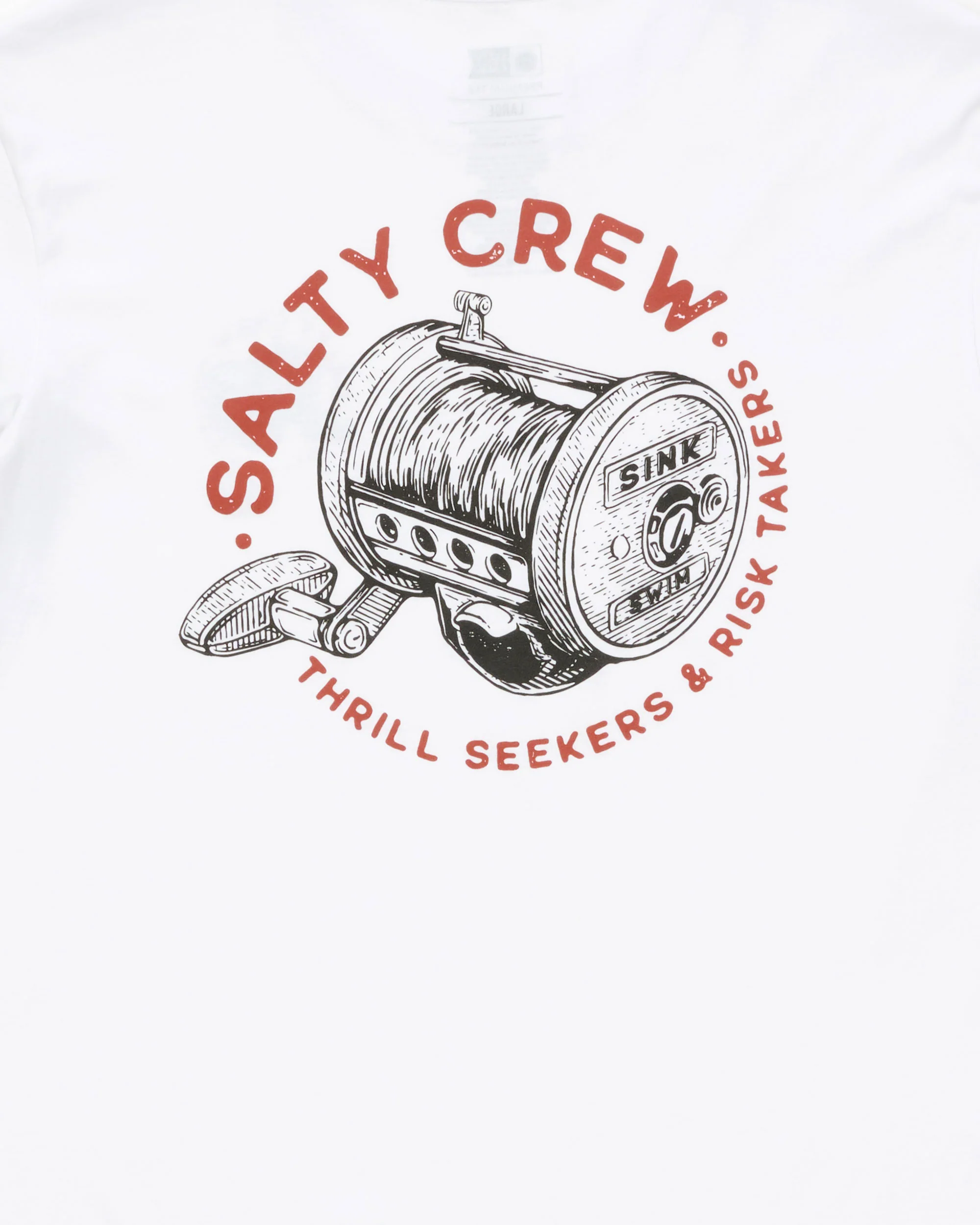 Reel Good Premium SS Tee - White - Image 4