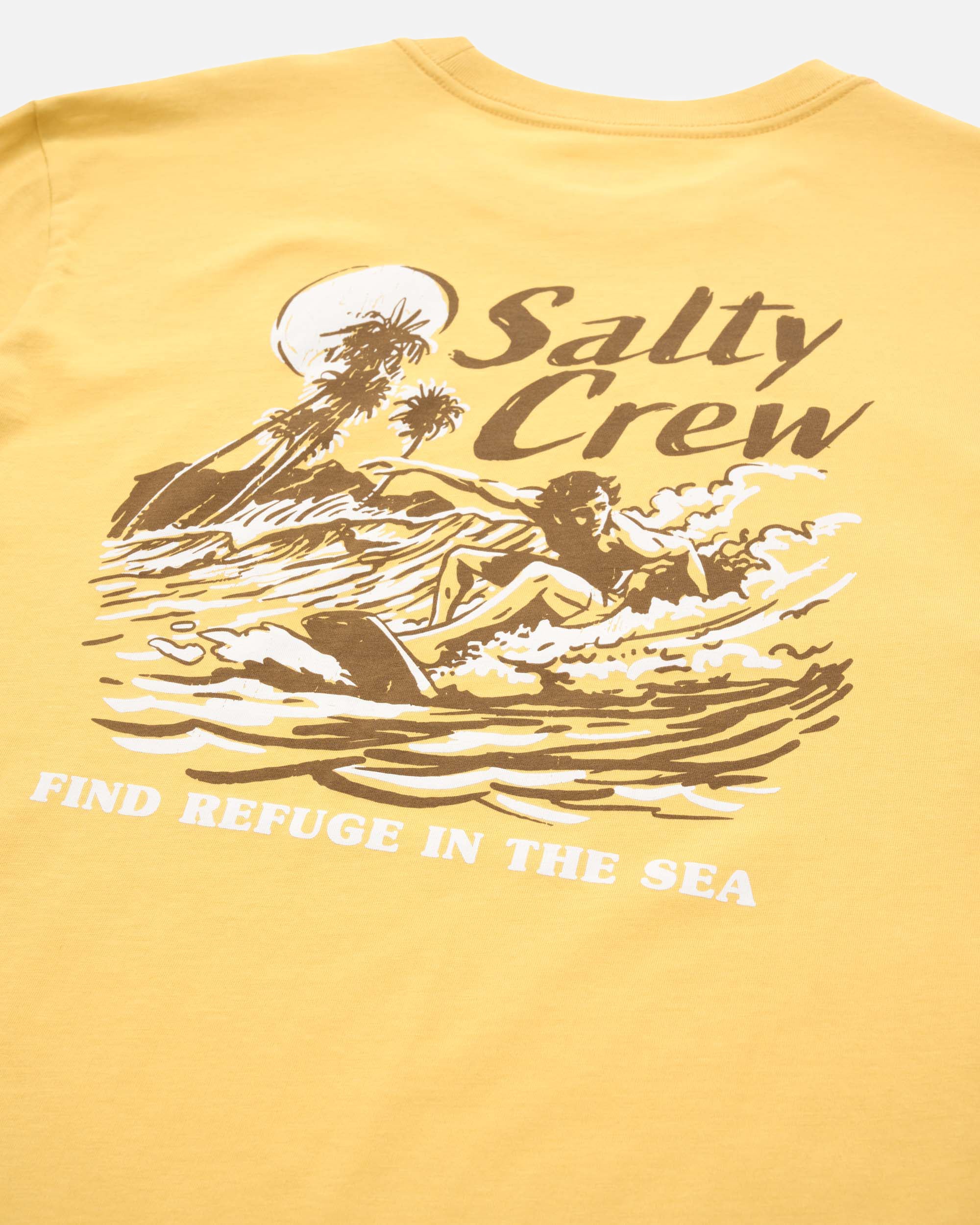Surf Camp Premium SS Tee - Mineral Yellow - Image 3