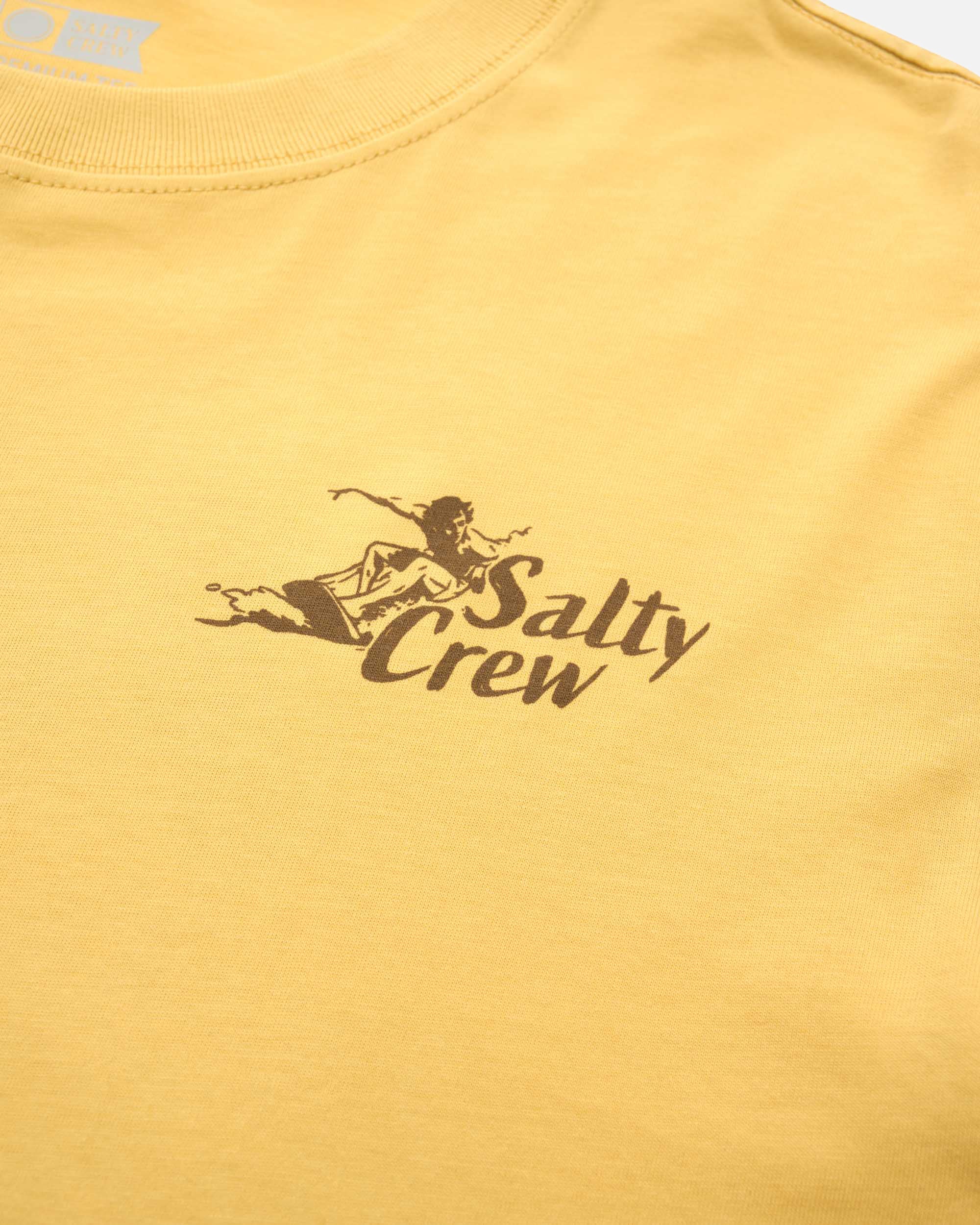 Surf Camp Premium SS Tee - Mineral Yellow - Image 4