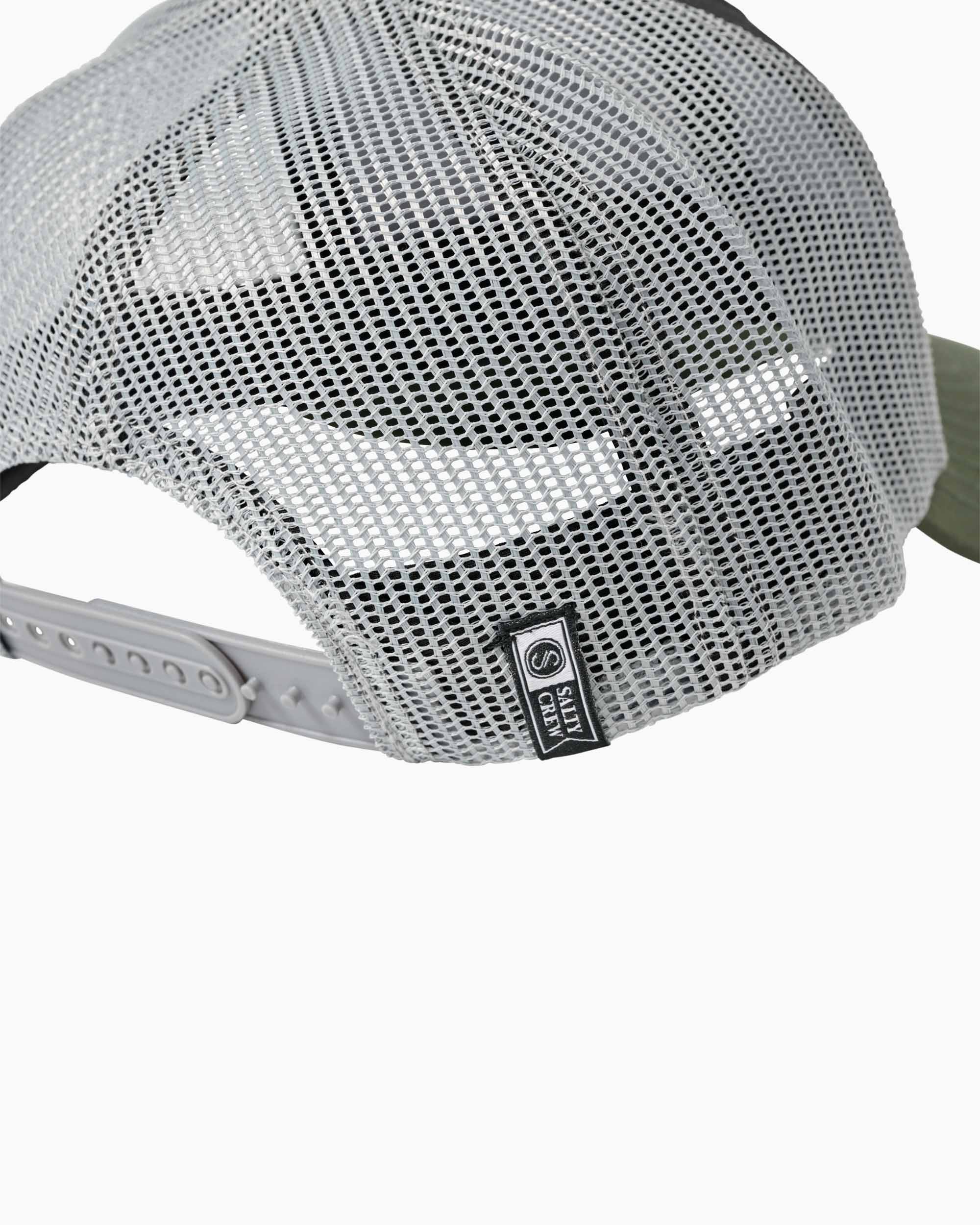 Surface Retro Trucker Cap - Black/Olive - Image 4