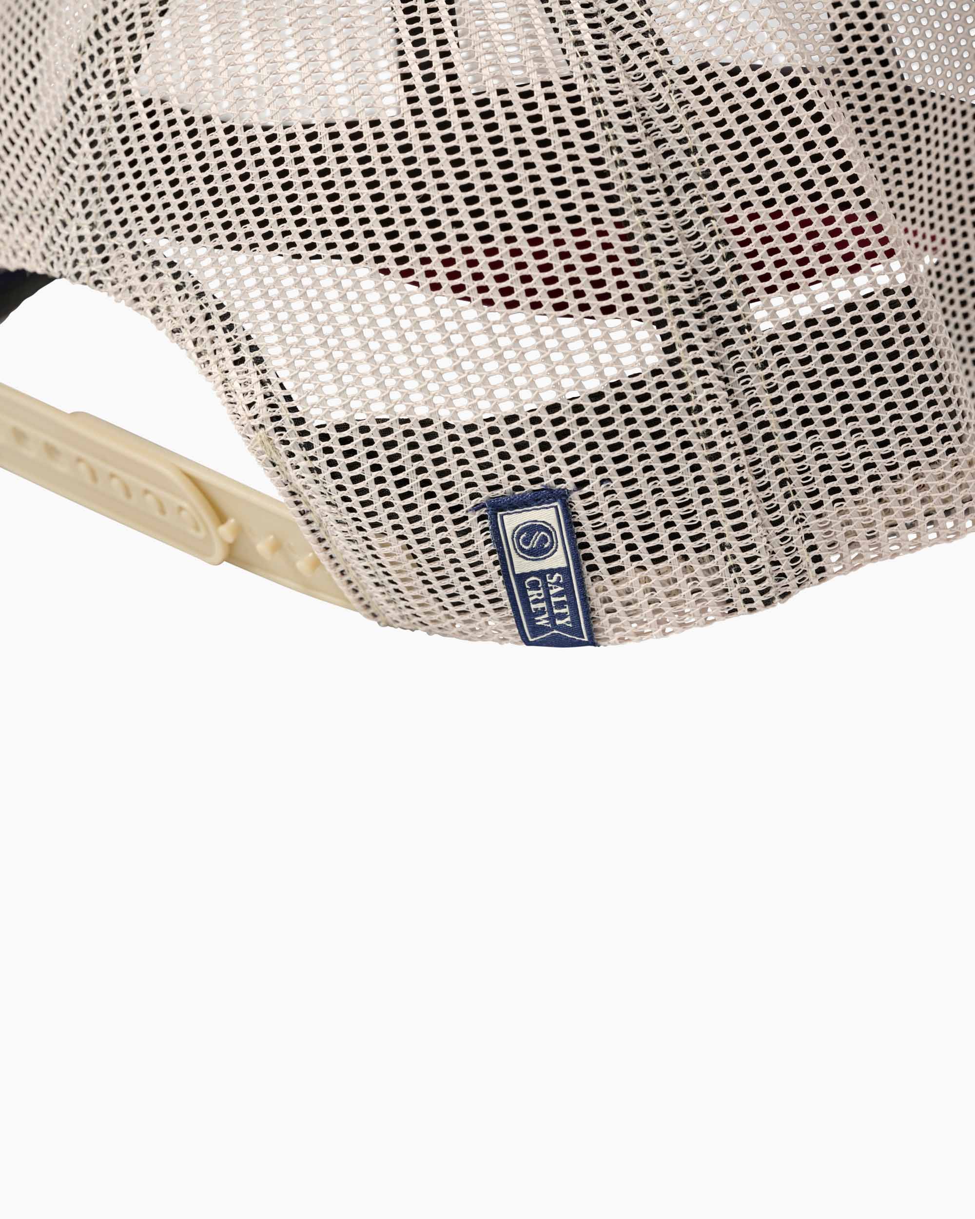 Surface Retro Trucker Cap - Navy/Red - Image 3