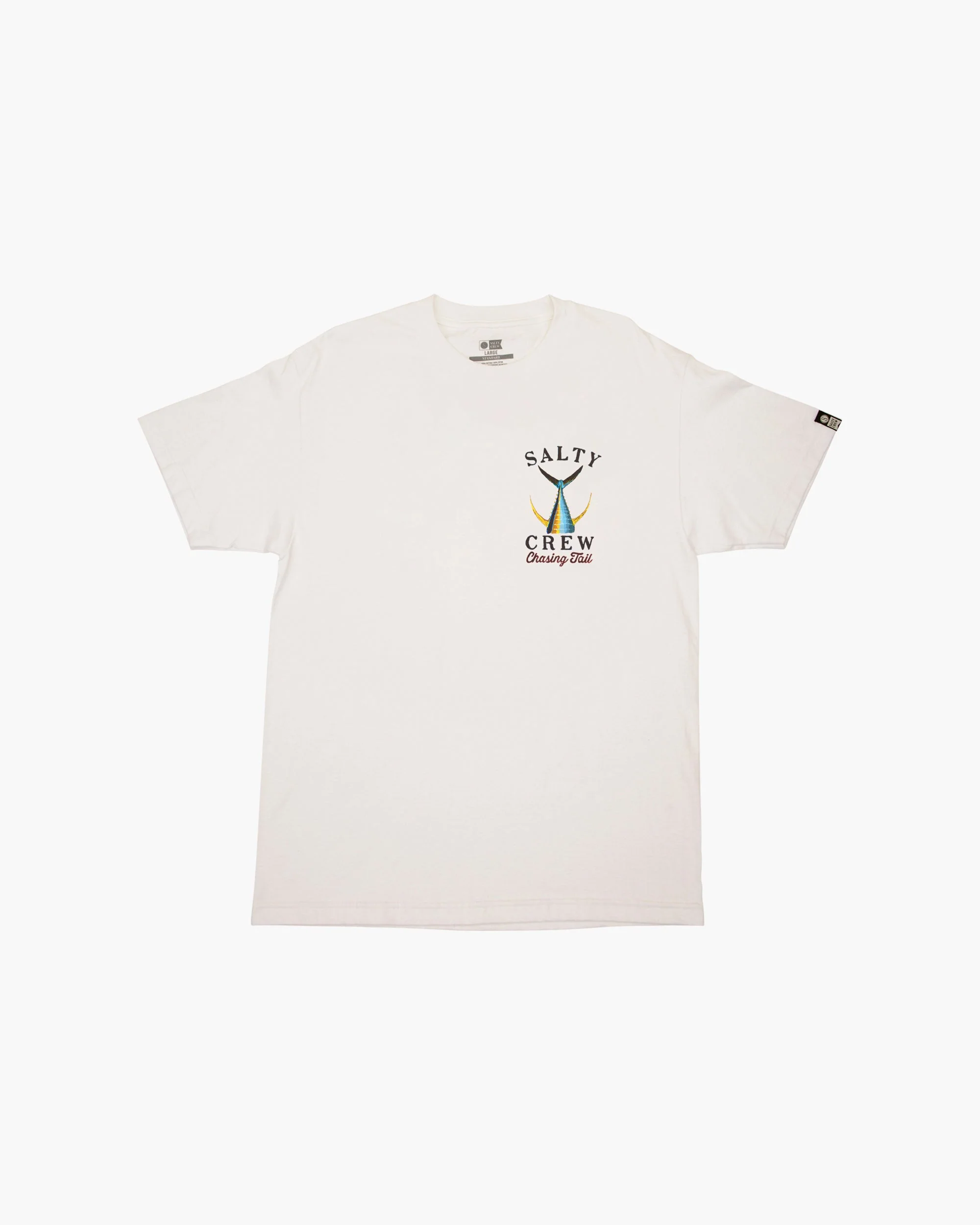 Tailed Standard SS Tee - White - Image 3