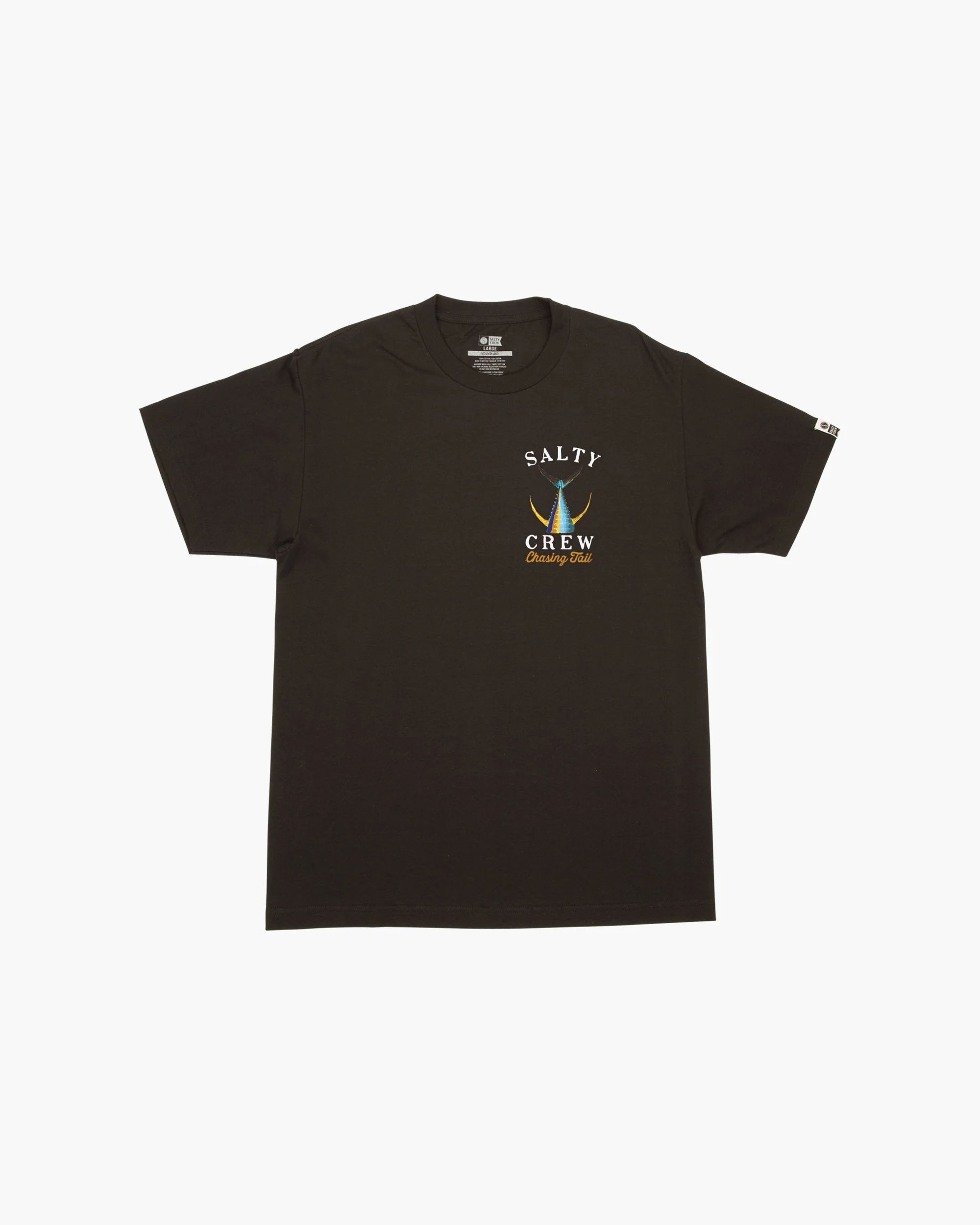 Tailed Standard SS Tee - Black - Image 3