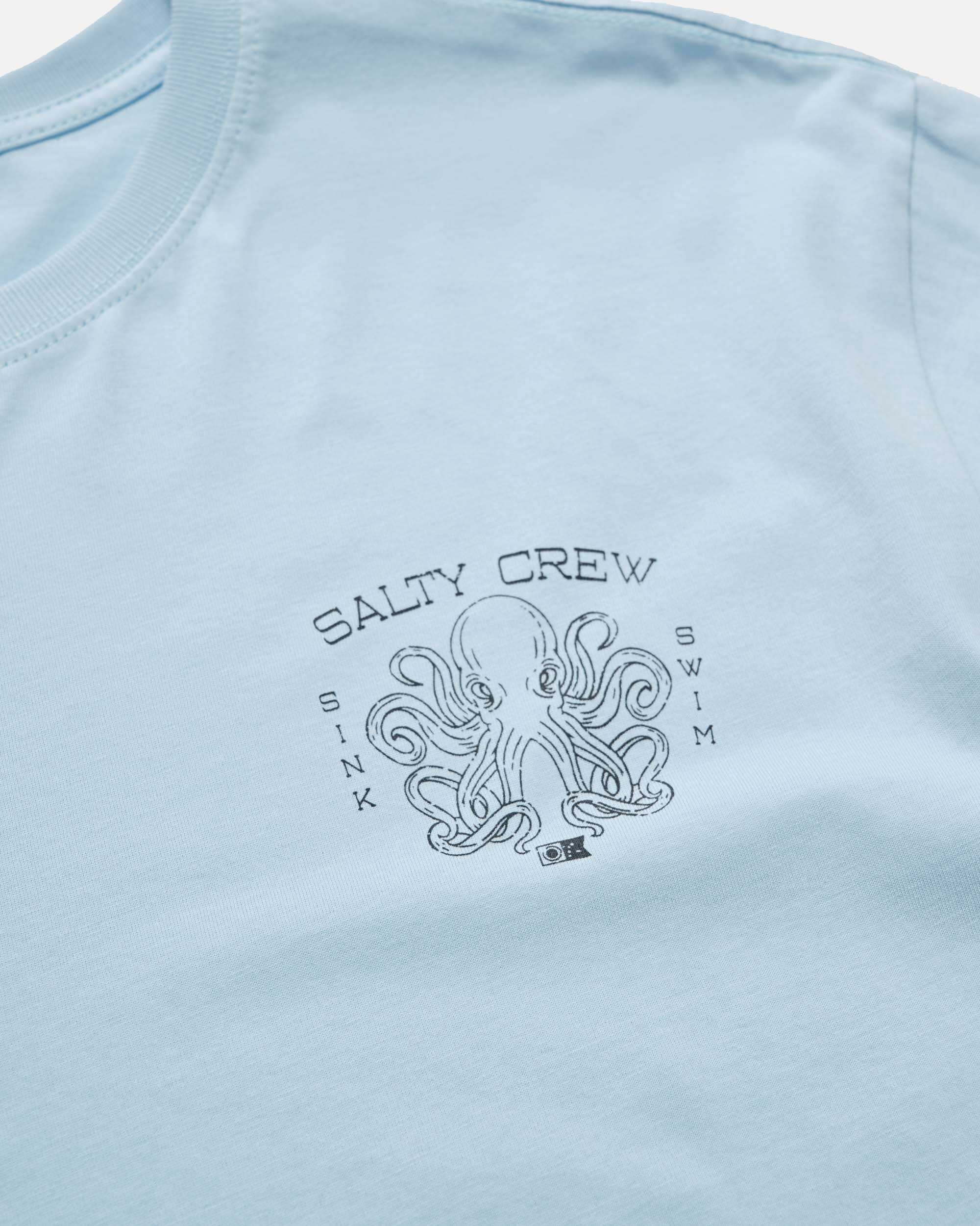 Tako Club Classic SS Tee - Clear Sky - Image 3