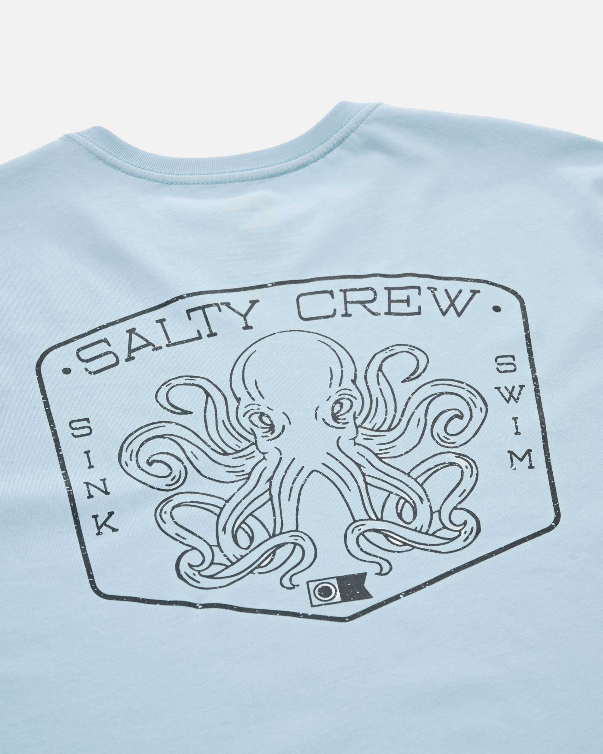 Tako Club Classic SS Tee - Clear Sky - Image 4