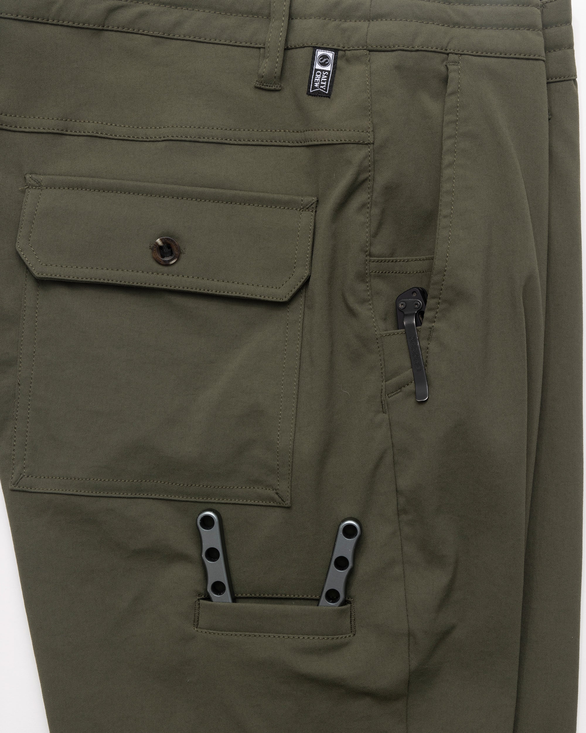 Transom Tech Pants - Dusty Olive - Image 4