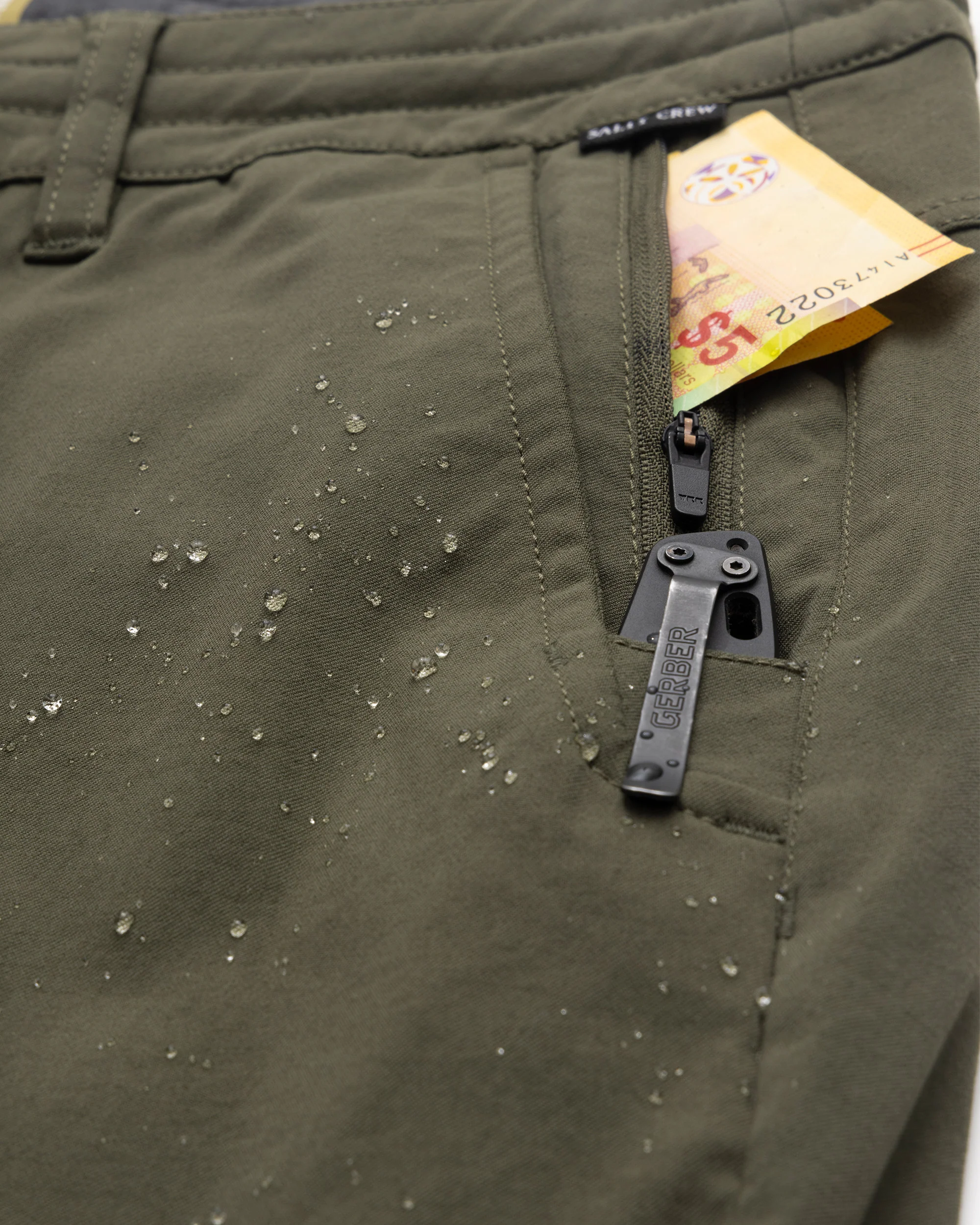 Transom Tech Pants - Dusty Olive - Image 5