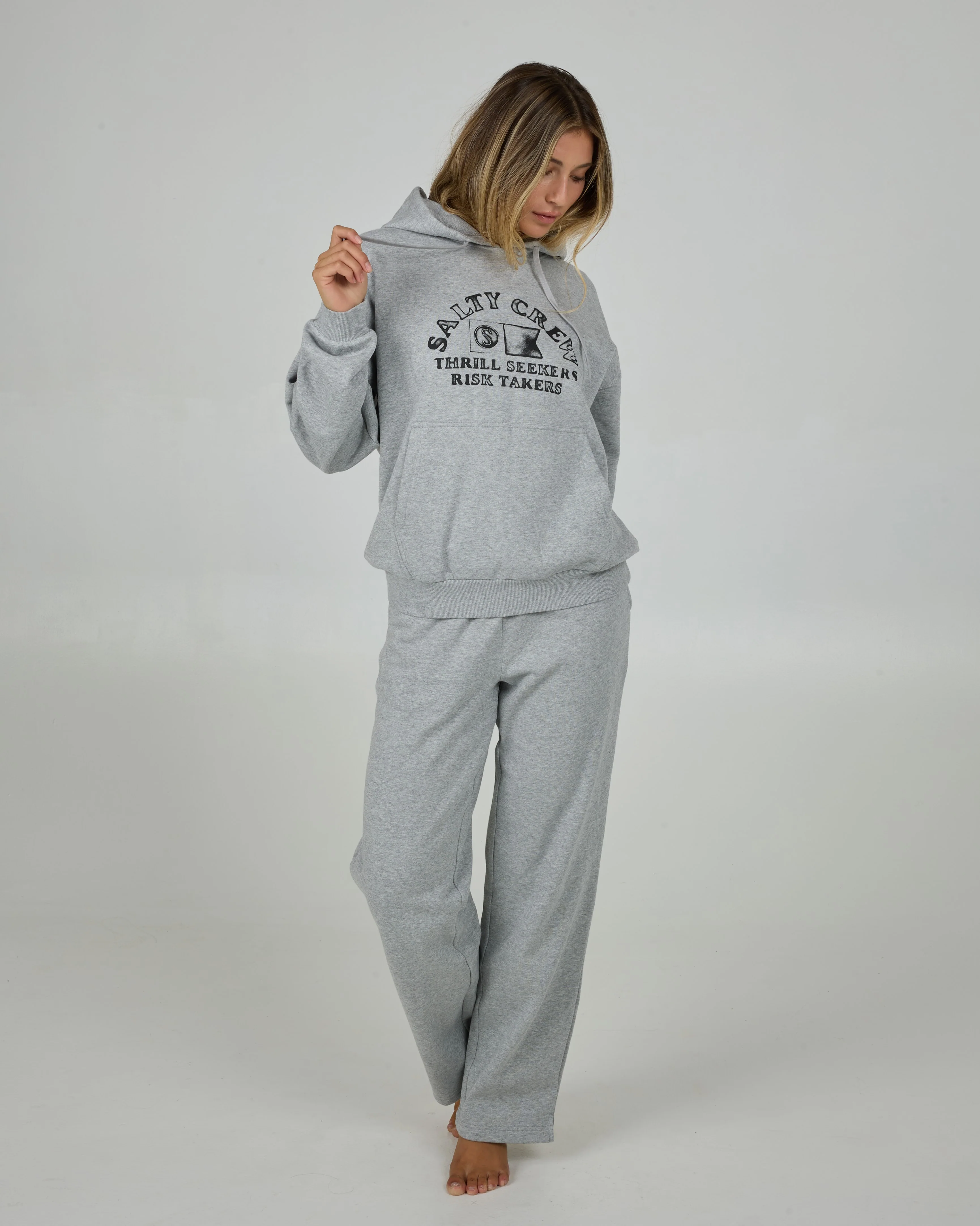 Water World Fleece Hoody - Athletic Heather - Image 3